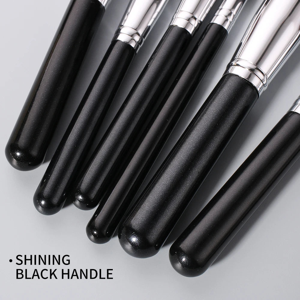 Makeup brushes set