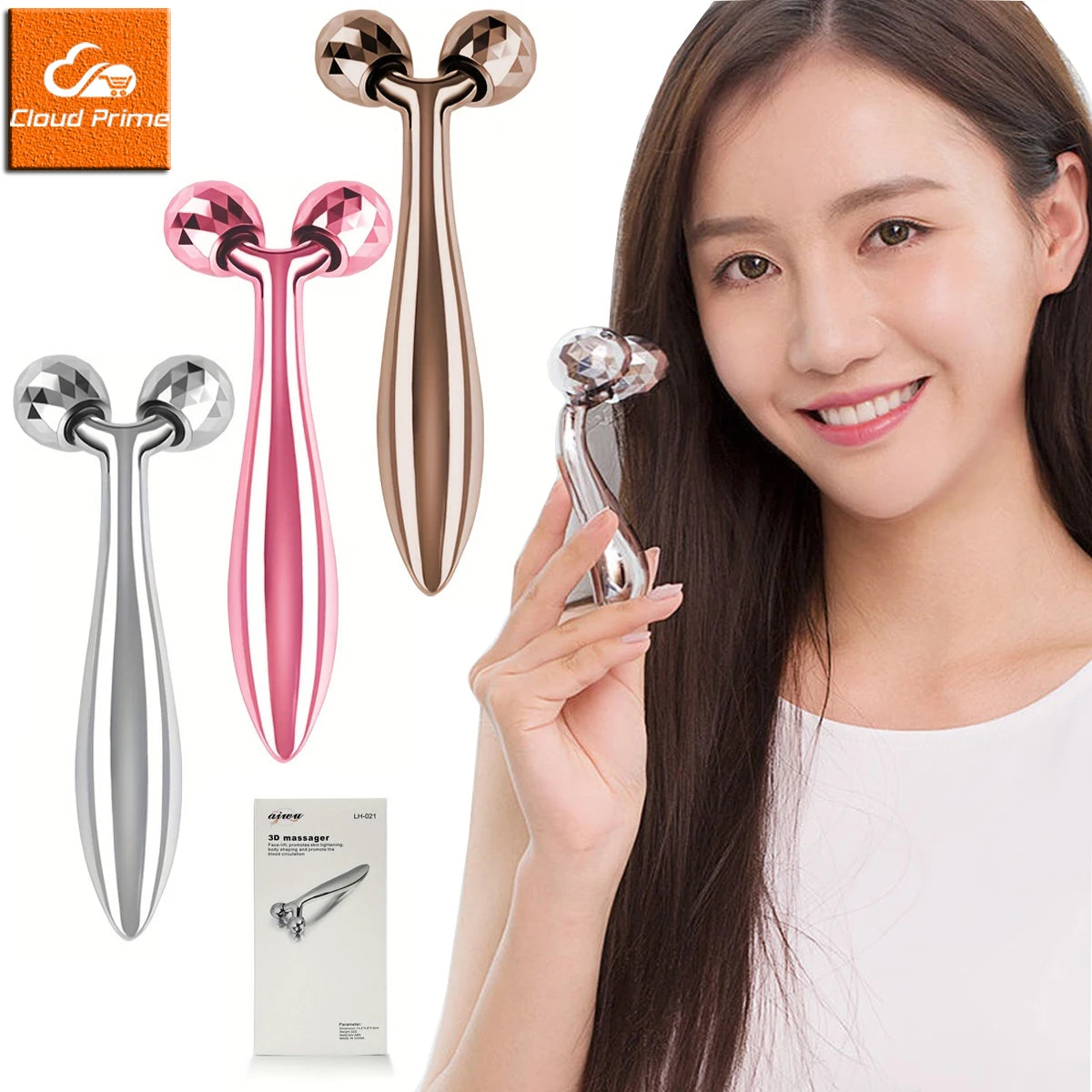 3D Roller Massager Y Shape