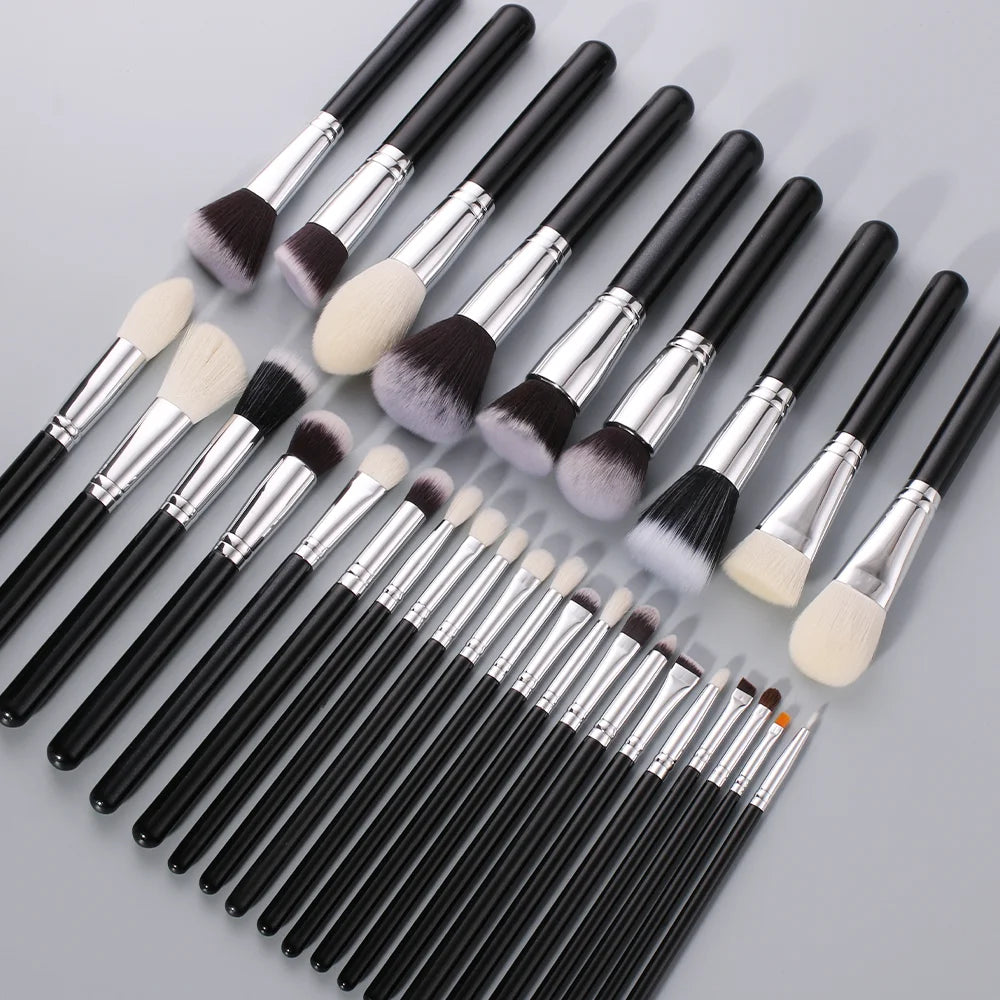 Makeup brushes set